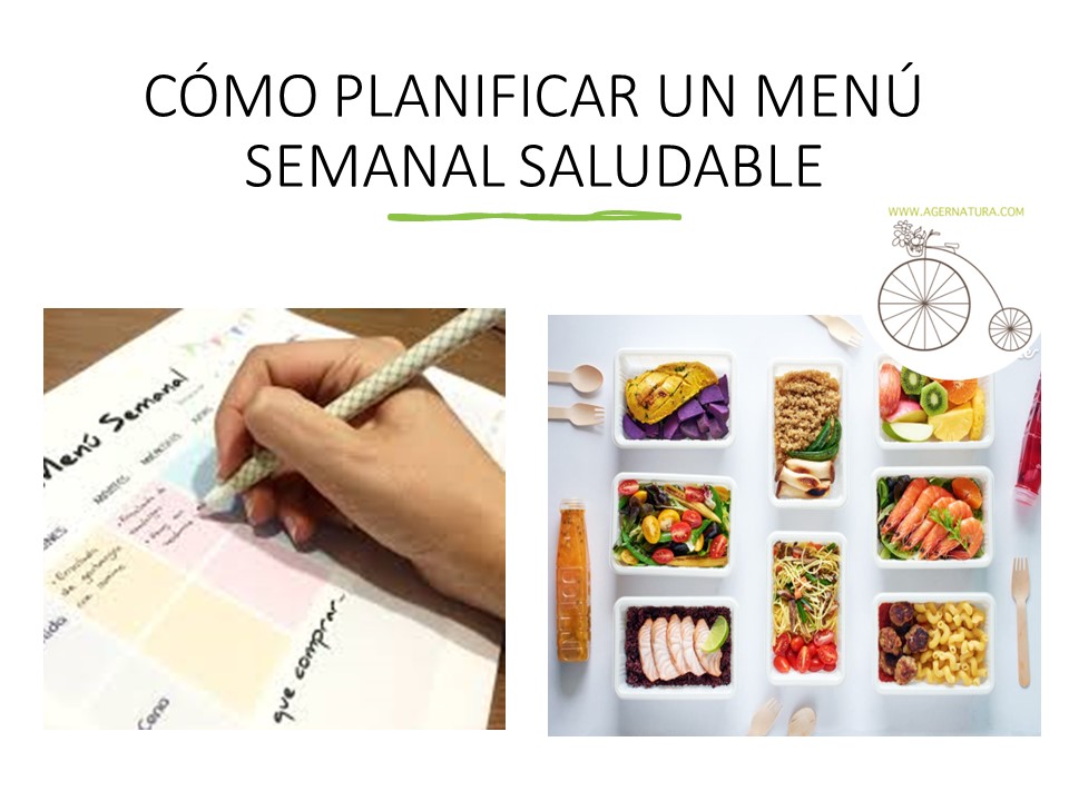 planificar el menu semanal